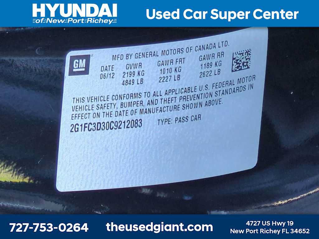 Used 2012 Chevrolet Camaro LT w/ RS Package RWD image 30