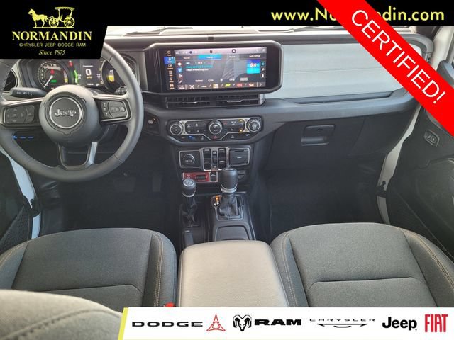 Certified 2025 Jeep Wrangler Unlimited Sport S 4xe AWD/4WD image 6