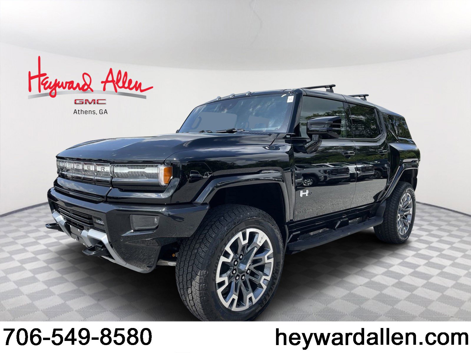 New 2025 GMC Hummer EV 3X w/ LPO, Roof Cross Rail Package