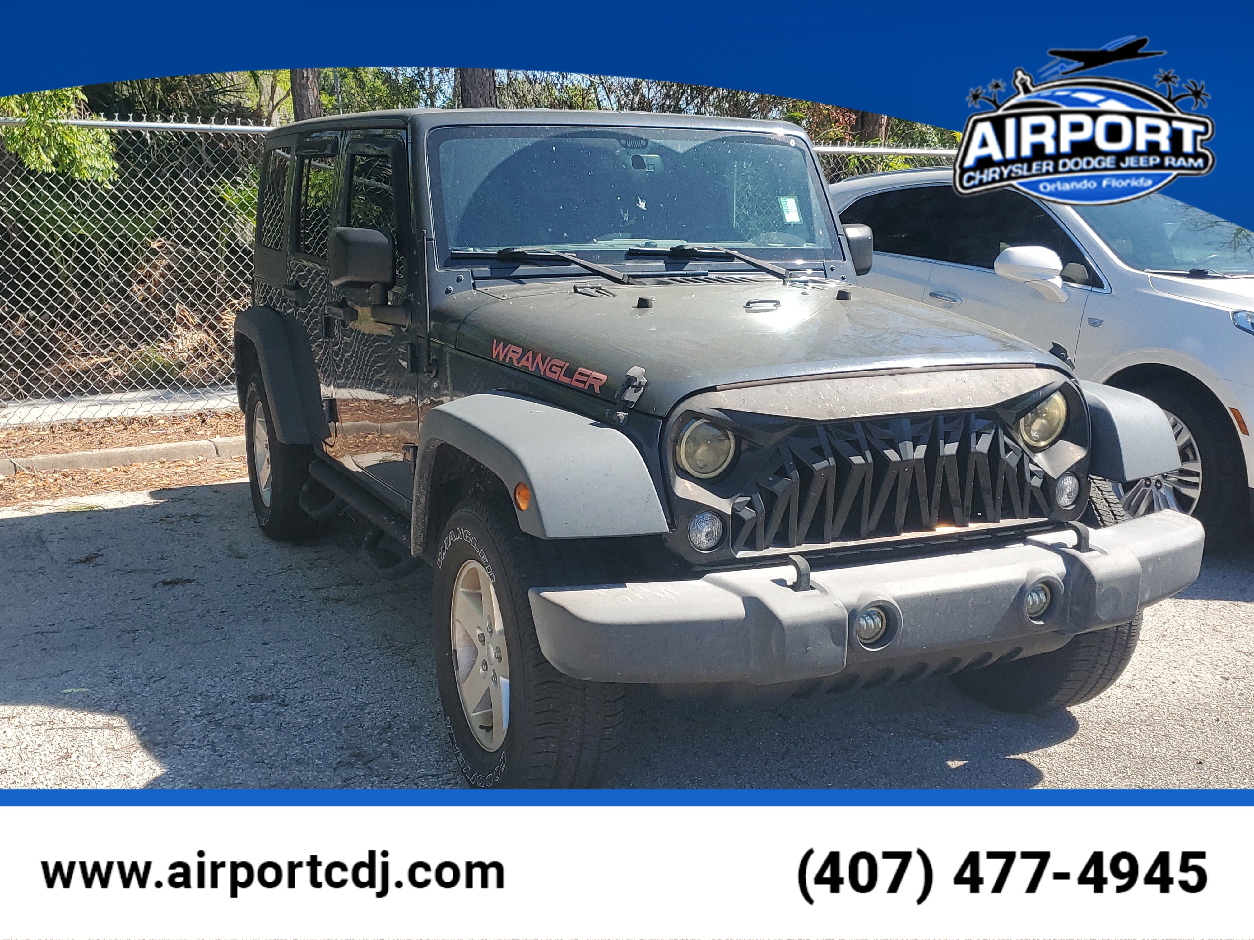 Used 2017 Jeep Wrangler Unlimited Sport w/ Quick Order Package 24S image 1