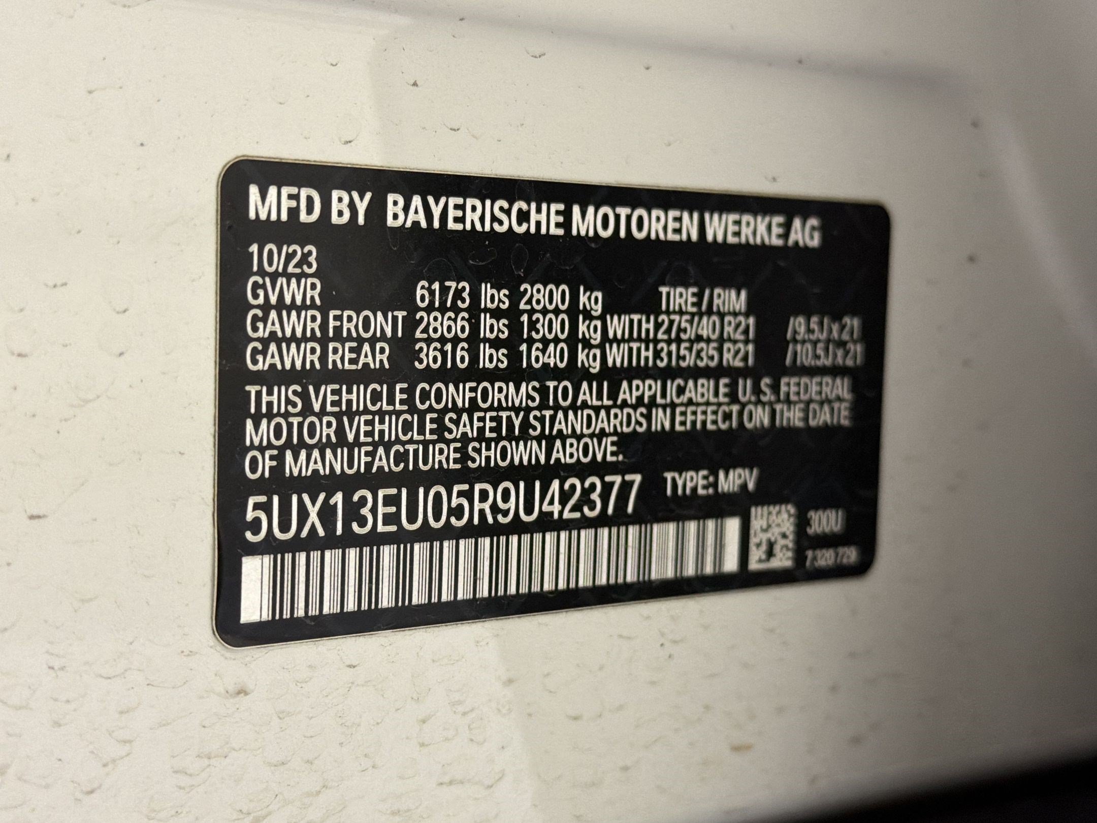 Used 2024 BMW X5 sDrive40i w/ Parking Assistance Package RWD image 33