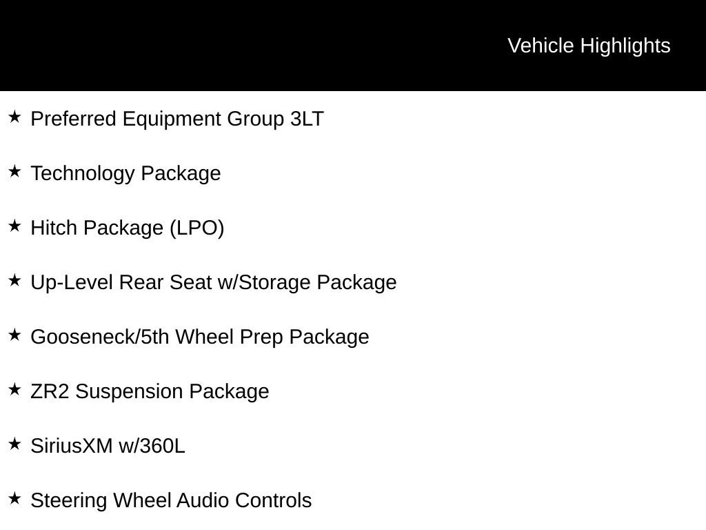Used 2024 Chevrolet Silverado 2500 ZR2 w/ Technology Package AWD/4WD image 9