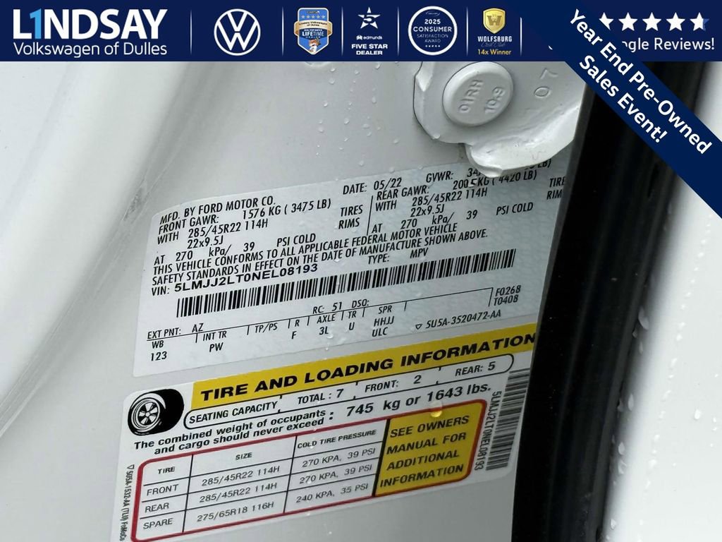 Used 2022 Lincoln Navigator Reserve image 29