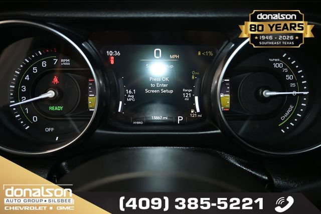 Used 2023 Jeep Wrangler Unlimited Rubicon 4xe w/ Cold Weather Group AWD/4WD image 6