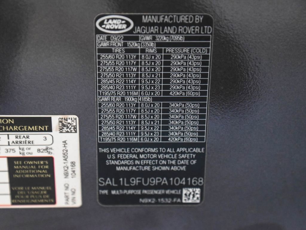 Used 2023 Land Rover Range Rover Sport SE Dynamic image 14