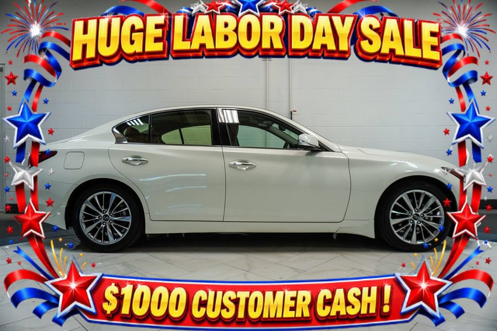 Used 2023 INFINITI Q50 Luxe w/ Cargo Package RWD image 36