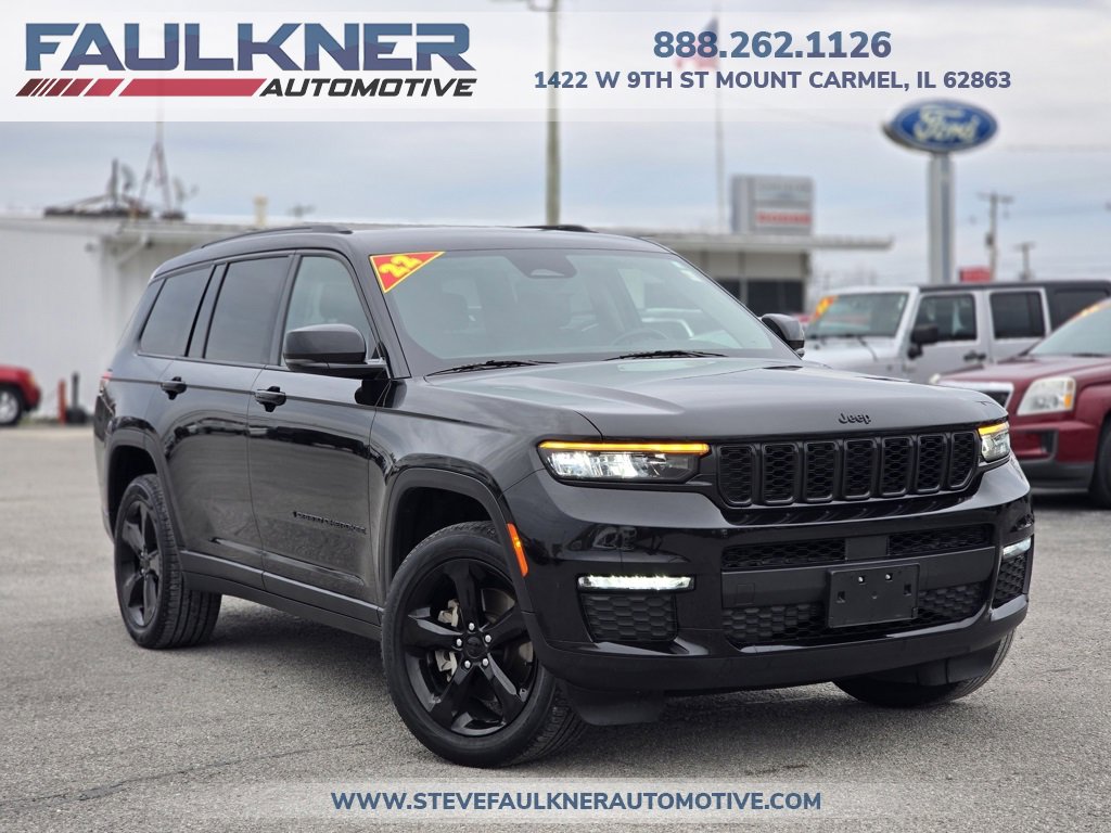 Certified 2022 Jeep Grand Cherokee L Limited w/ Black Appearance Package