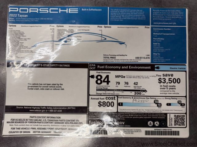 Used 2022 Porsche Taycan image 37