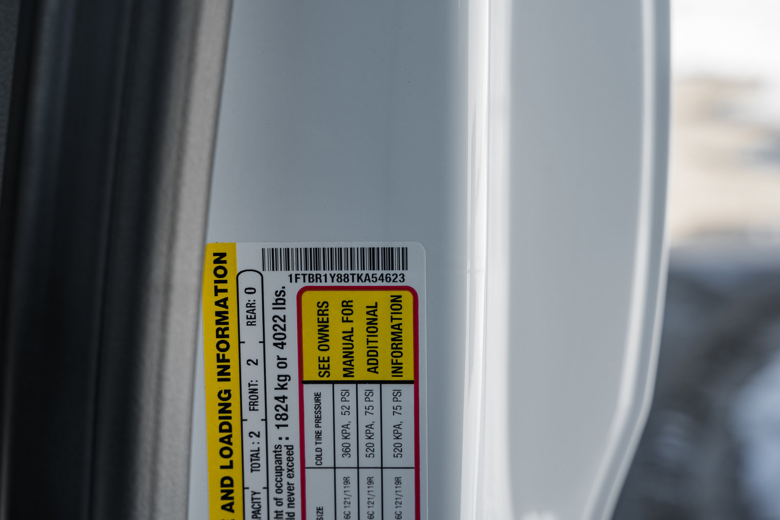 New 2026 Ford Transit 250 Low Roof w/ Load Area Protection Package RWD image 49