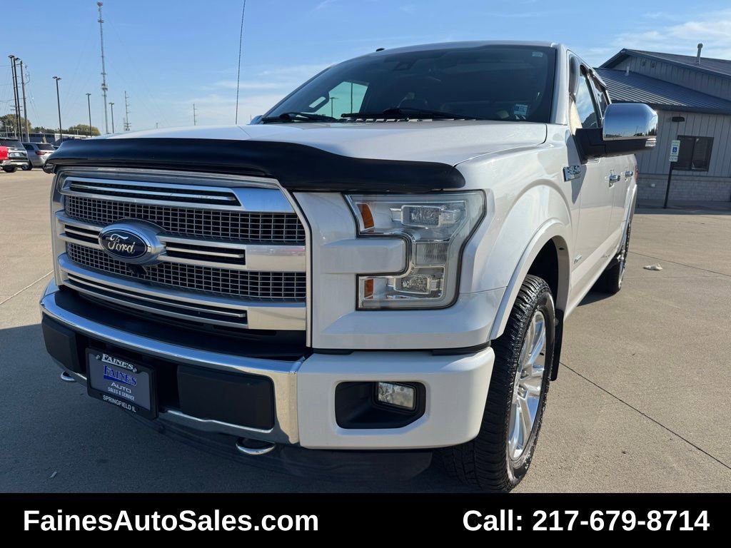 Used 2015 Ford F150 Platinum w/ Equipment Group 701A Luxury