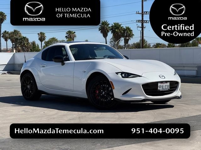 Certified 2024 MAZDA MX-5 Miata RF Club w/ Interior Package RWD image 1