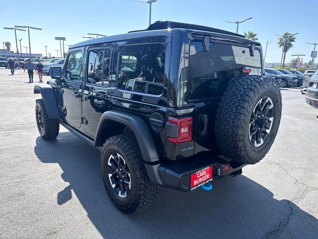 Certified 2025 Jeep Wrangler Unlimited Rubicon 4xe w/ Safety Group AWD/4WD image 5