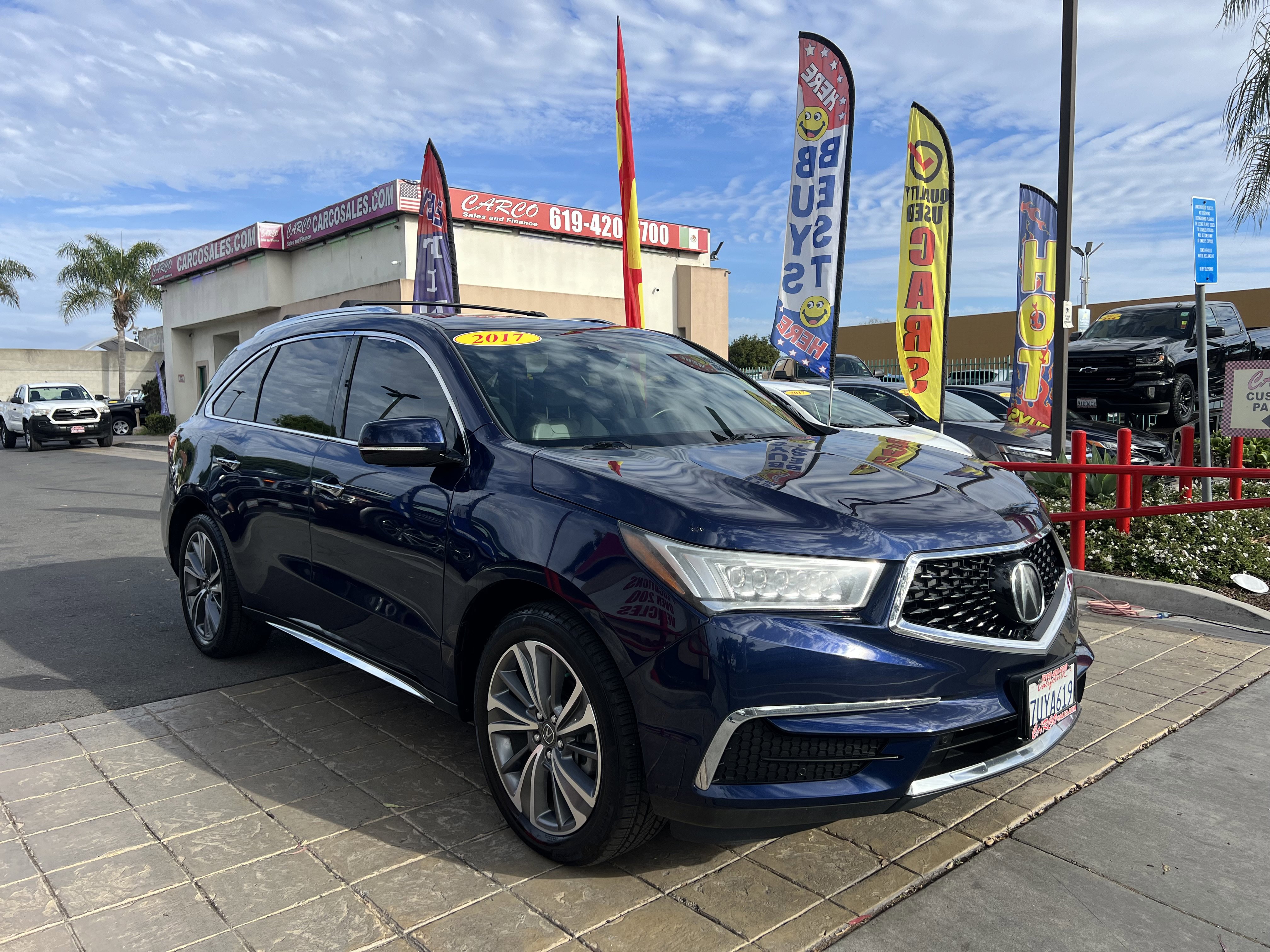 Used 2017 Acura MDX SH-AWD SPORT UTILITY 4D image 2
