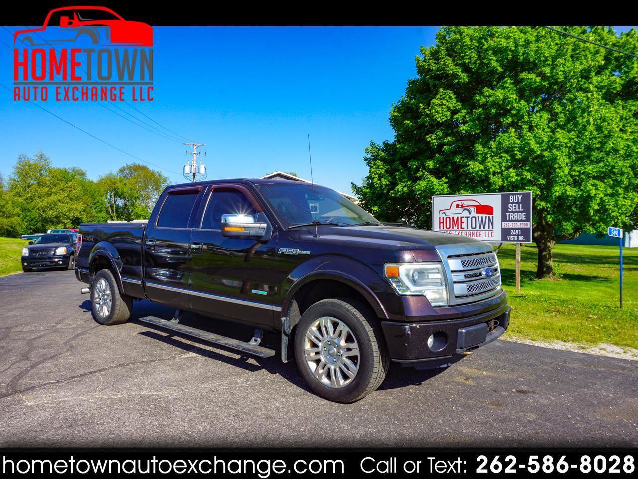Used 2013 Ford F150 4x4 SuperCrew