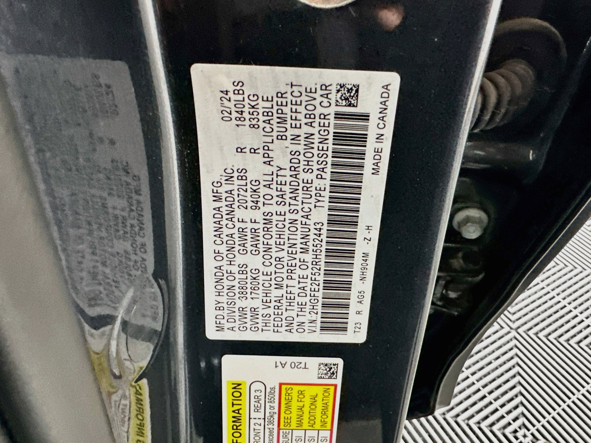 Used 2024 Honda Civic Sport image 12