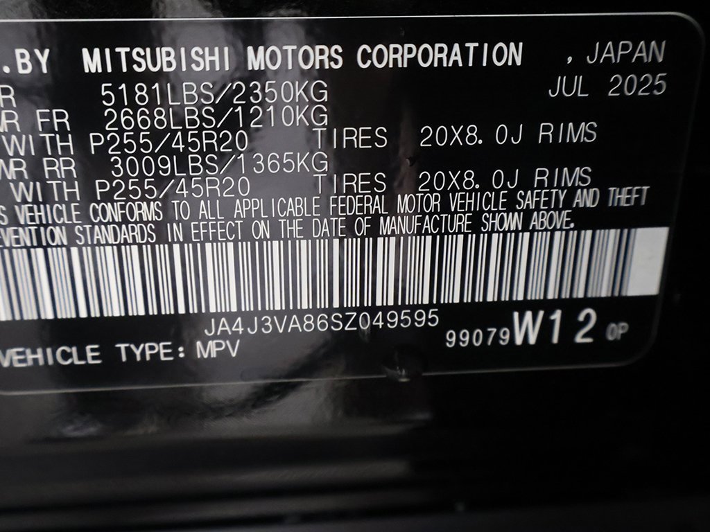 New 2025 Mitsubishi Outlander SE image 53