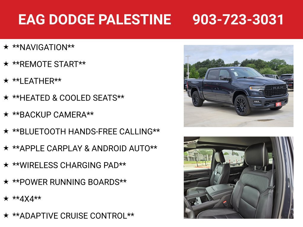 Used 2026 RAM 1500 Limited w/ Night Edition AWD/4WD image 4