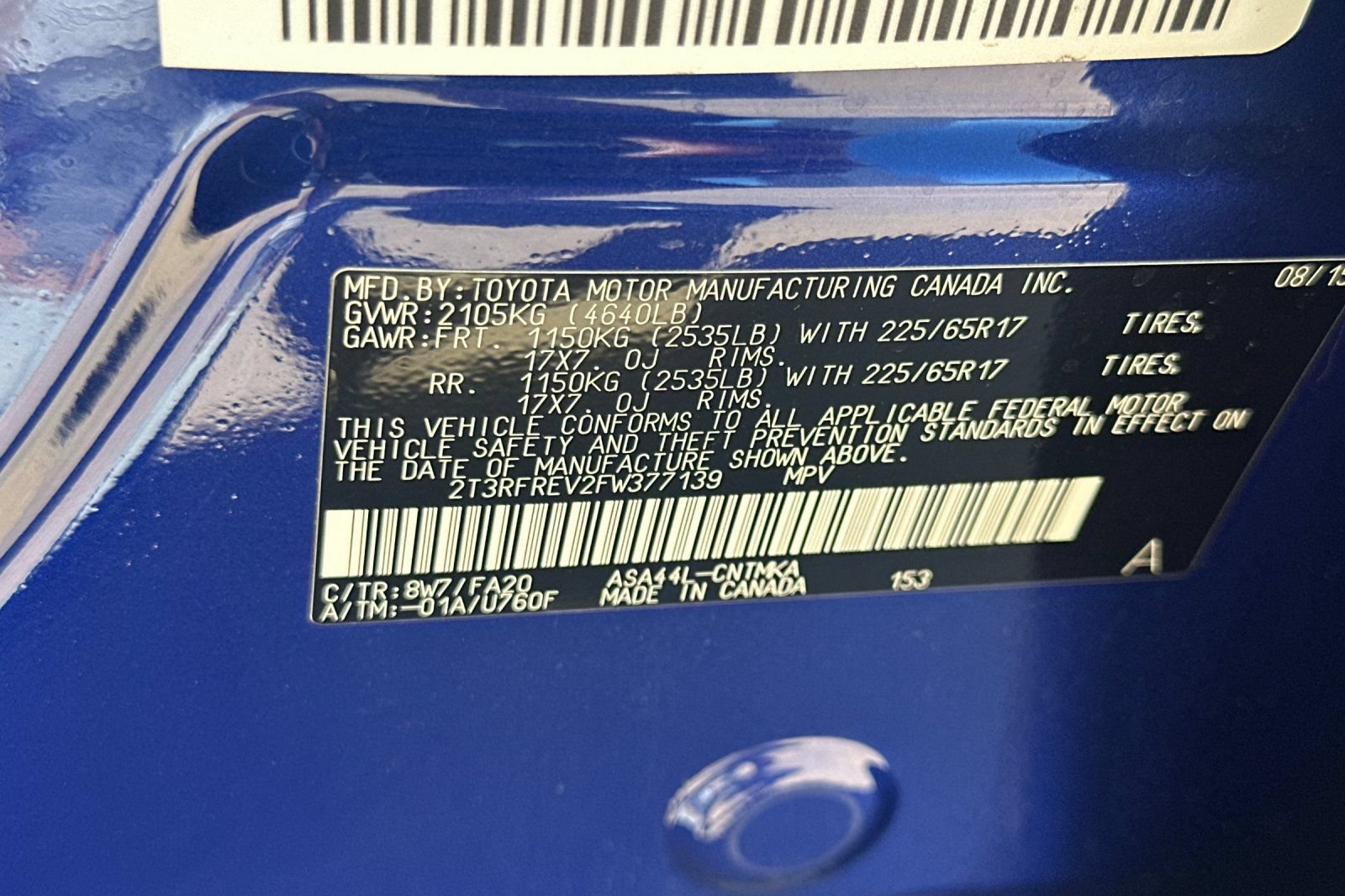 Used 2015 Toyota RAV4 XLE AWD/4WD image 33