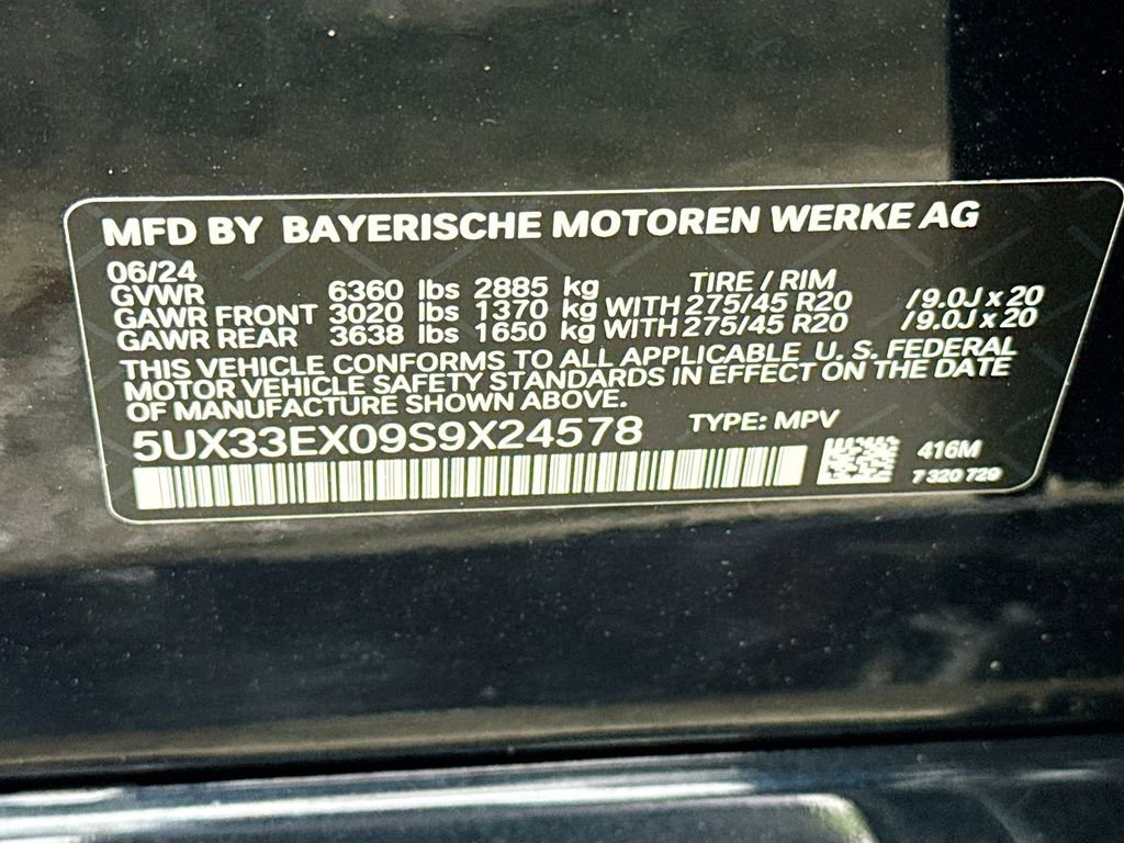 Used 2025 BMW X6 xDrive40i w/ Climate Comfort Package AWD/4WD image 33