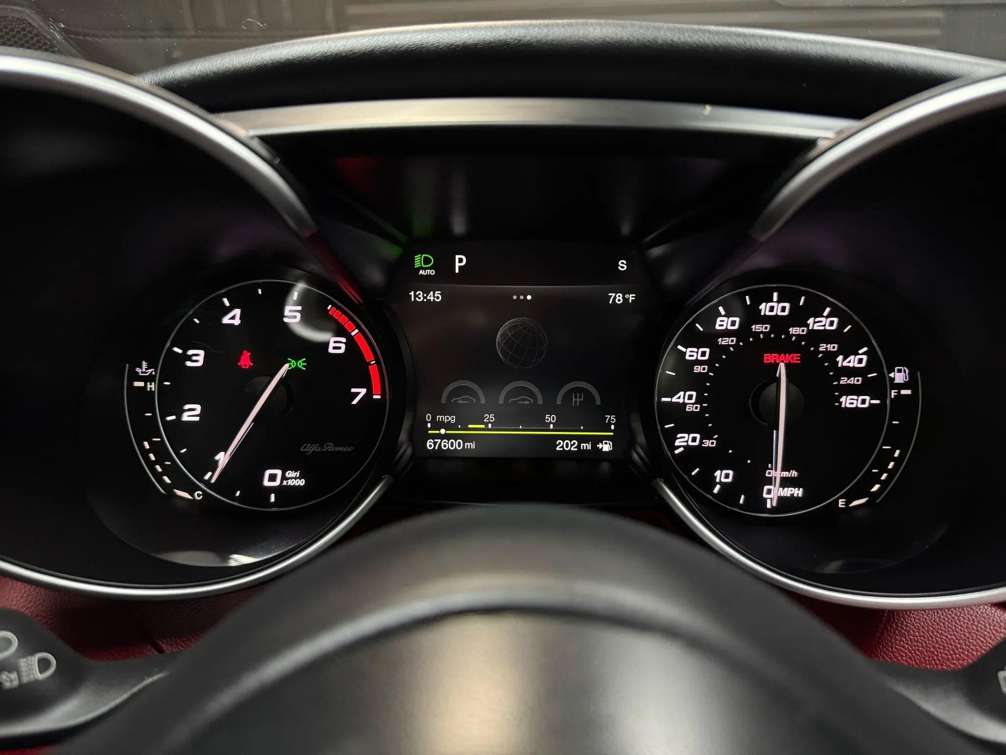 Used 2019 Alfa Romeo Giulia Ti Sport w/ Quick Order Package 22S Sport image 42