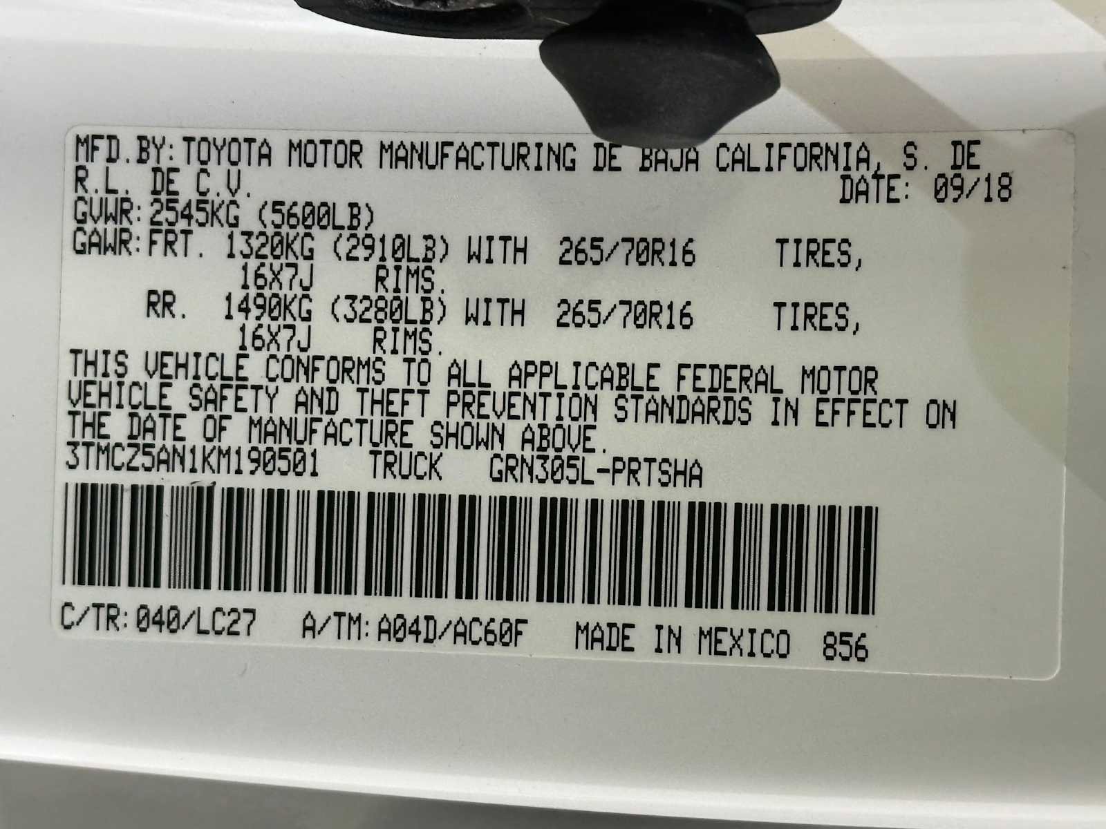 Used 2019 Toyota Tacoma TRD Off-Road image 31