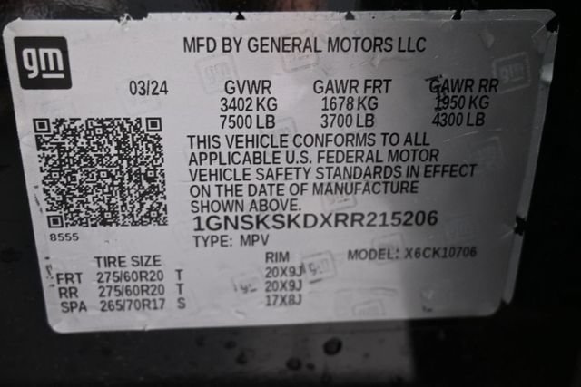 Used 2024 Chevrolet Tahoe Premier AWD/4WD image 46