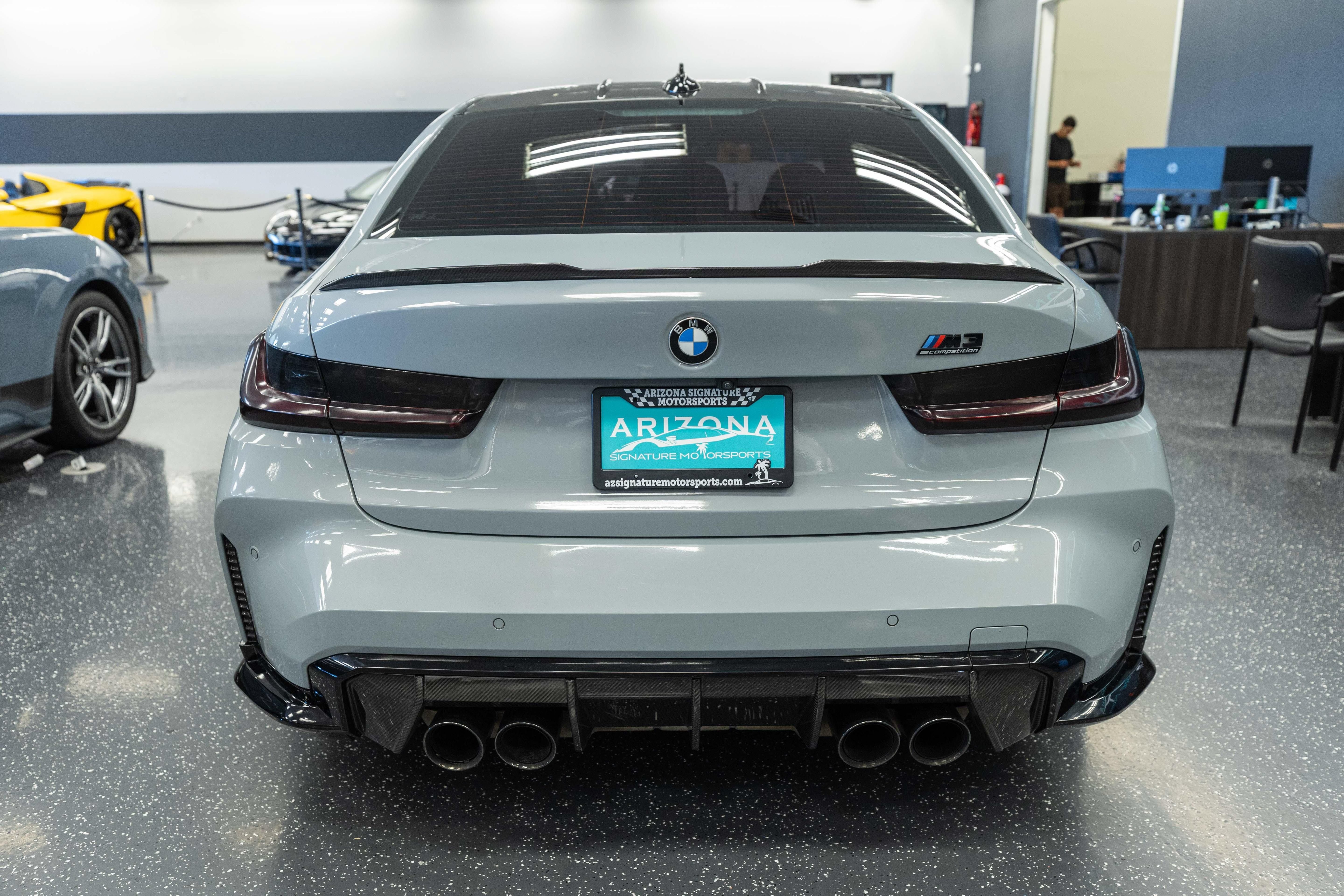 Used 2021 BMW M3 Competition w/ M Carbon Exterior Package RWD image 7