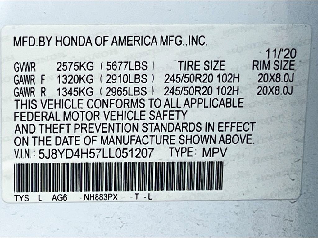 Used 2020 Acura MDX SH-AWD w/ Technology Package image 34