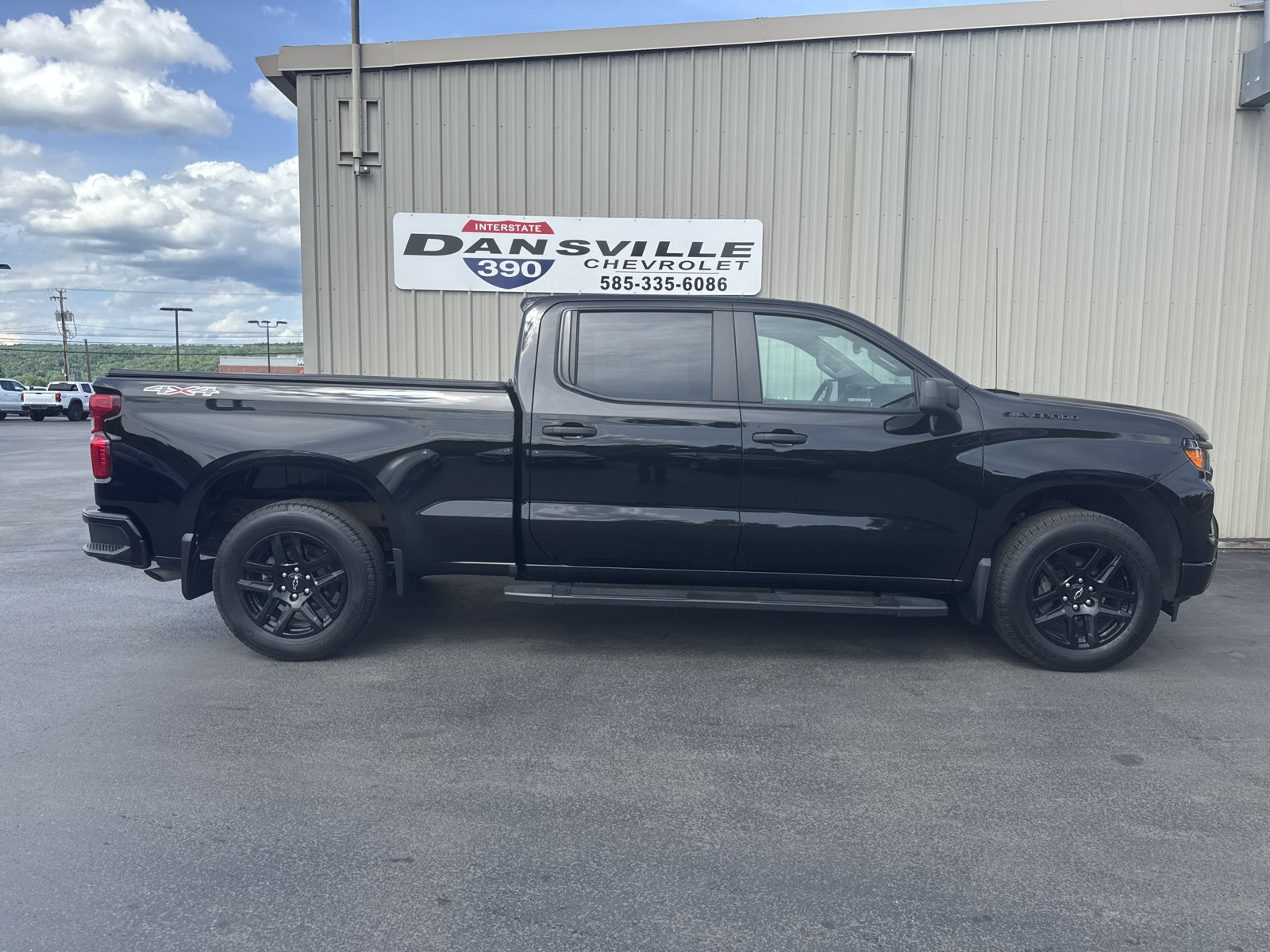 Used 2024 Chevrolet Silverado 1500 Custom w/ LPO, Dark Essentials Package AWD/4WD image 2