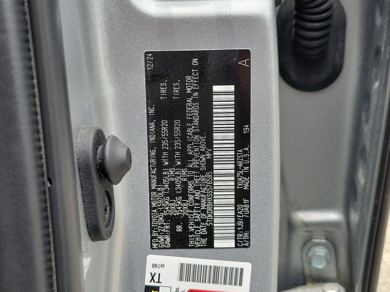 Used 2025 Toyota Highlander XSE AWD/4WD image 35