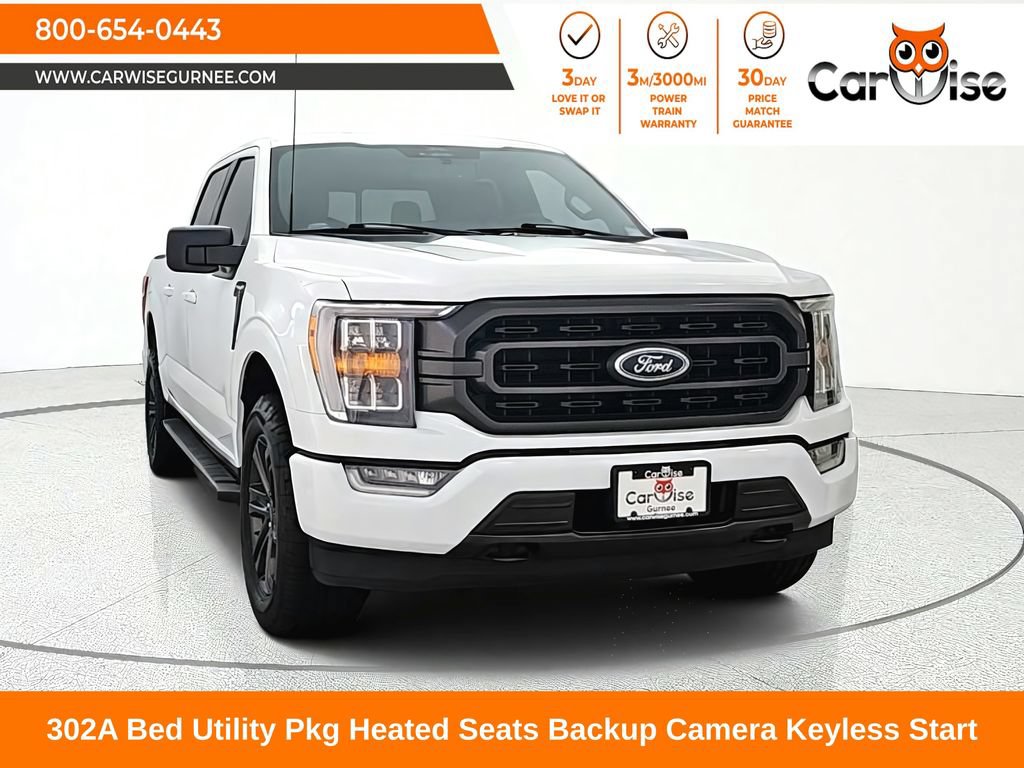 Used 2022 Ford F150 XLT w/ Equipment Group 302A High AWD/4WD image 1