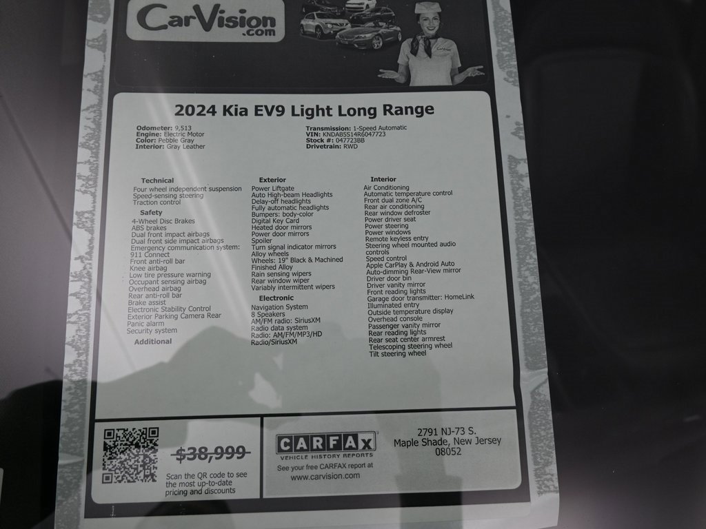 Used 2024 Kia EV9 Light Long Range image 11