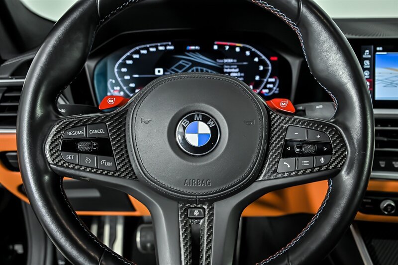 Used 2021 BMW M4 Coupe w/ M Carbon Exterior Package RWD image 26