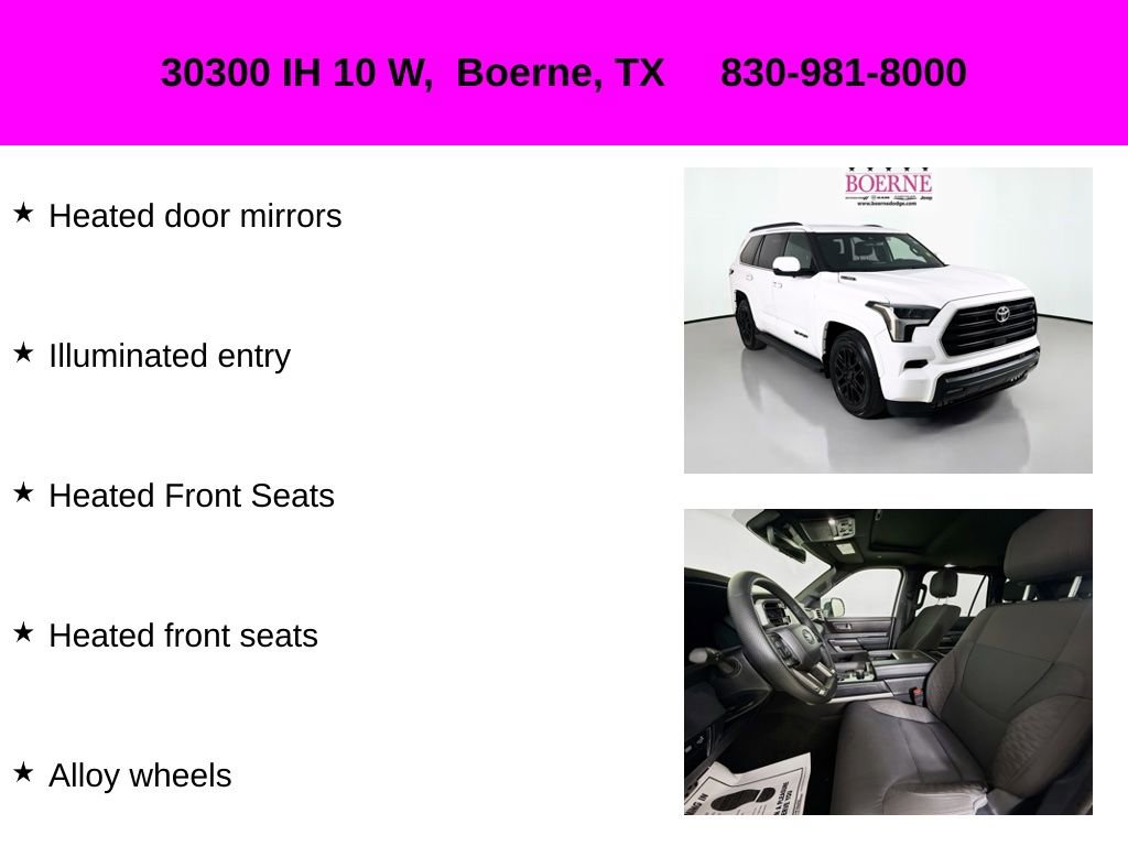 Used 2025 Toyota Sequoia SR5 w/ TRD Sport Package image 20