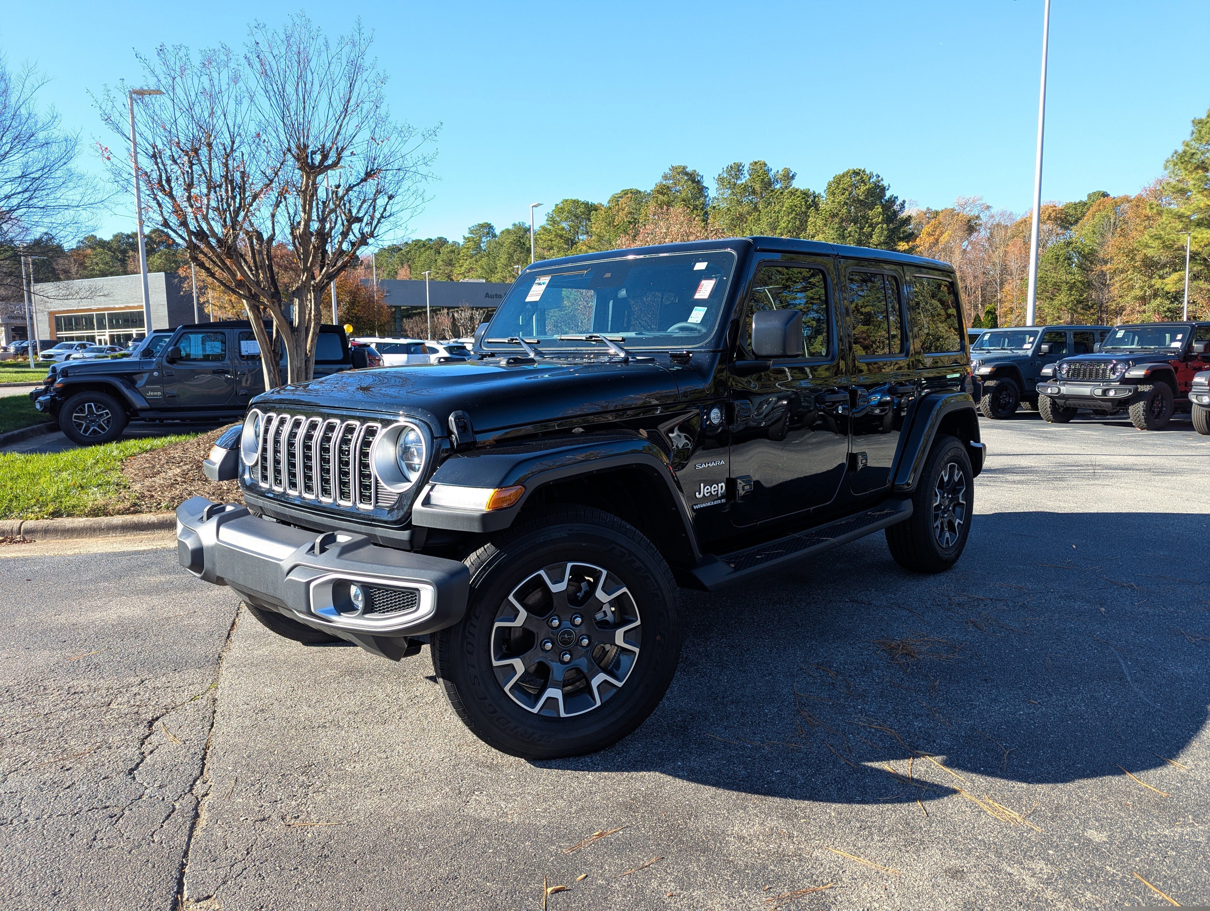 Used 2024 Jeep Wrangler Sahara w/ Safety Group image 1