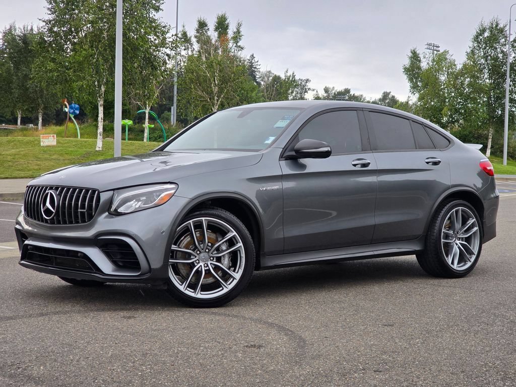 Used 2019 Mercedes-Benz GLC 63 AMG 4MATIC Coupe w/ Parking Assist Package
