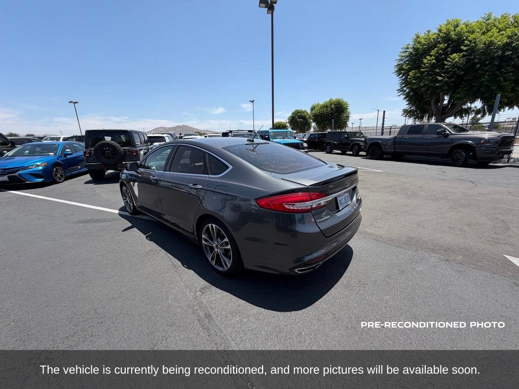 Used 2017 Ford Fusion Titanium FWD image 3