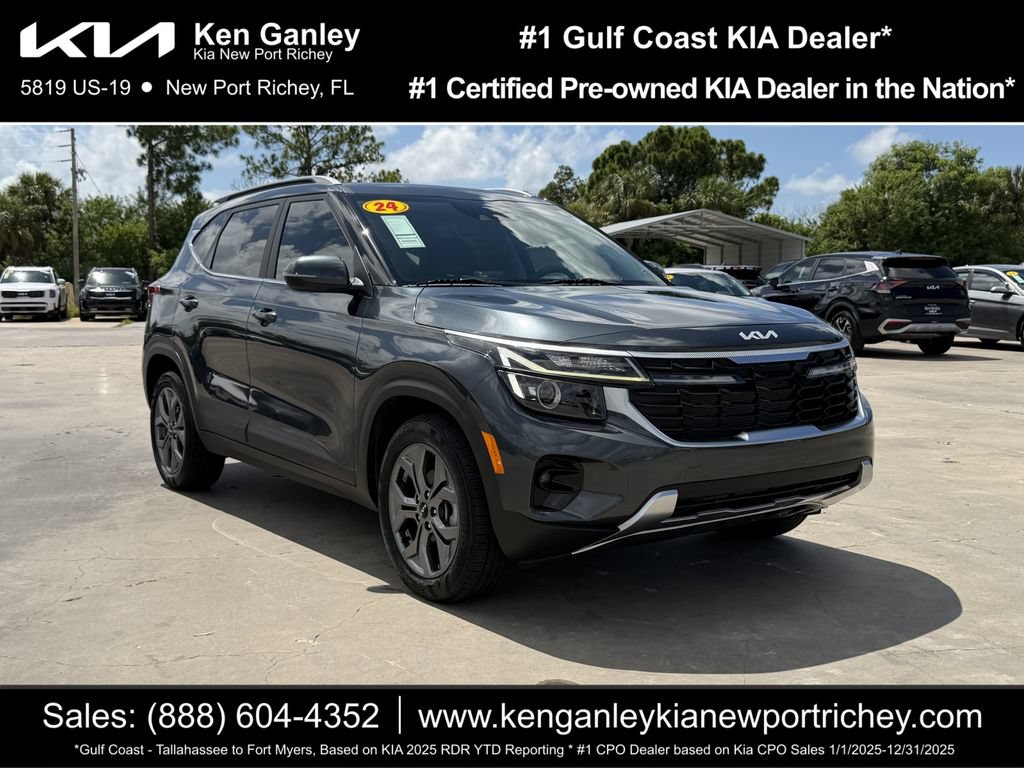 Certified 2024 Kia Seltos S FWD image 1