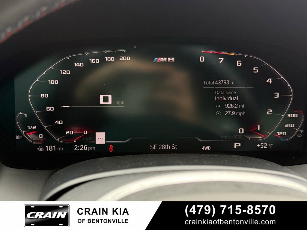 Used 2020 BMW M8 Coupe w/ Driving Assistance Package 2 AWD/4WD image 14