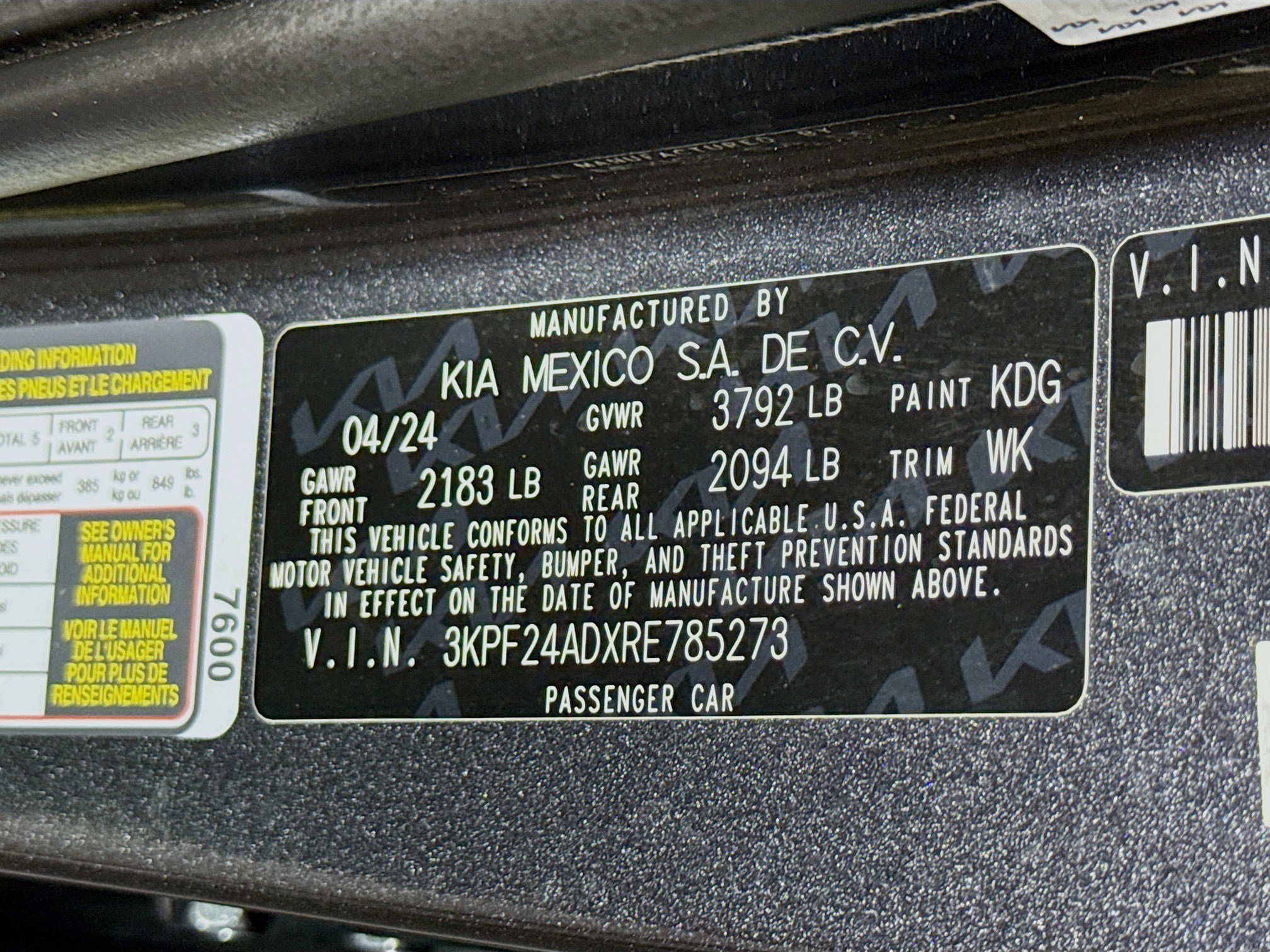 Used 2024 Kia Forte LX FWD image 39