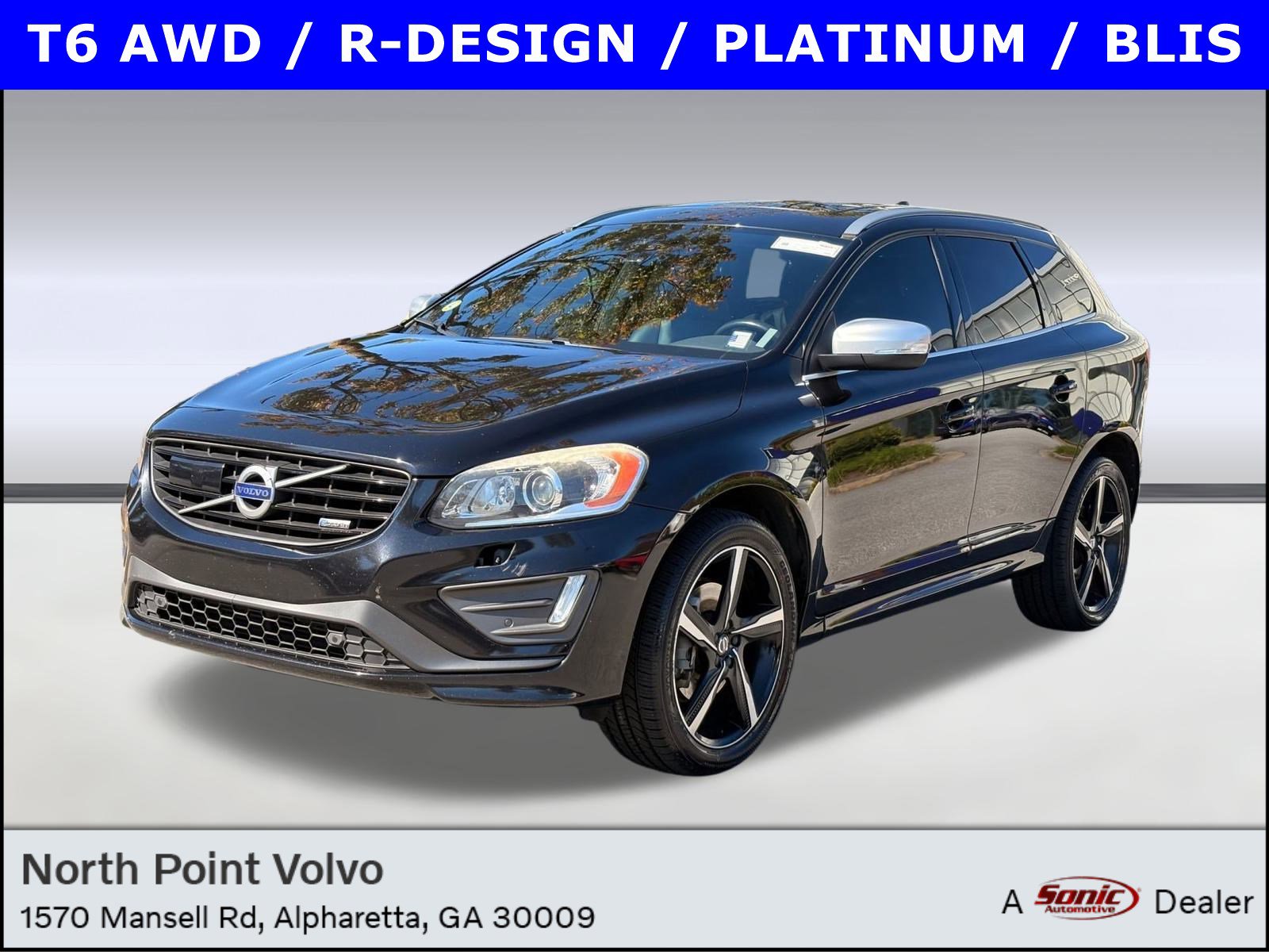 Used 2015 Volvo XC60 T6 R-Design Platinum