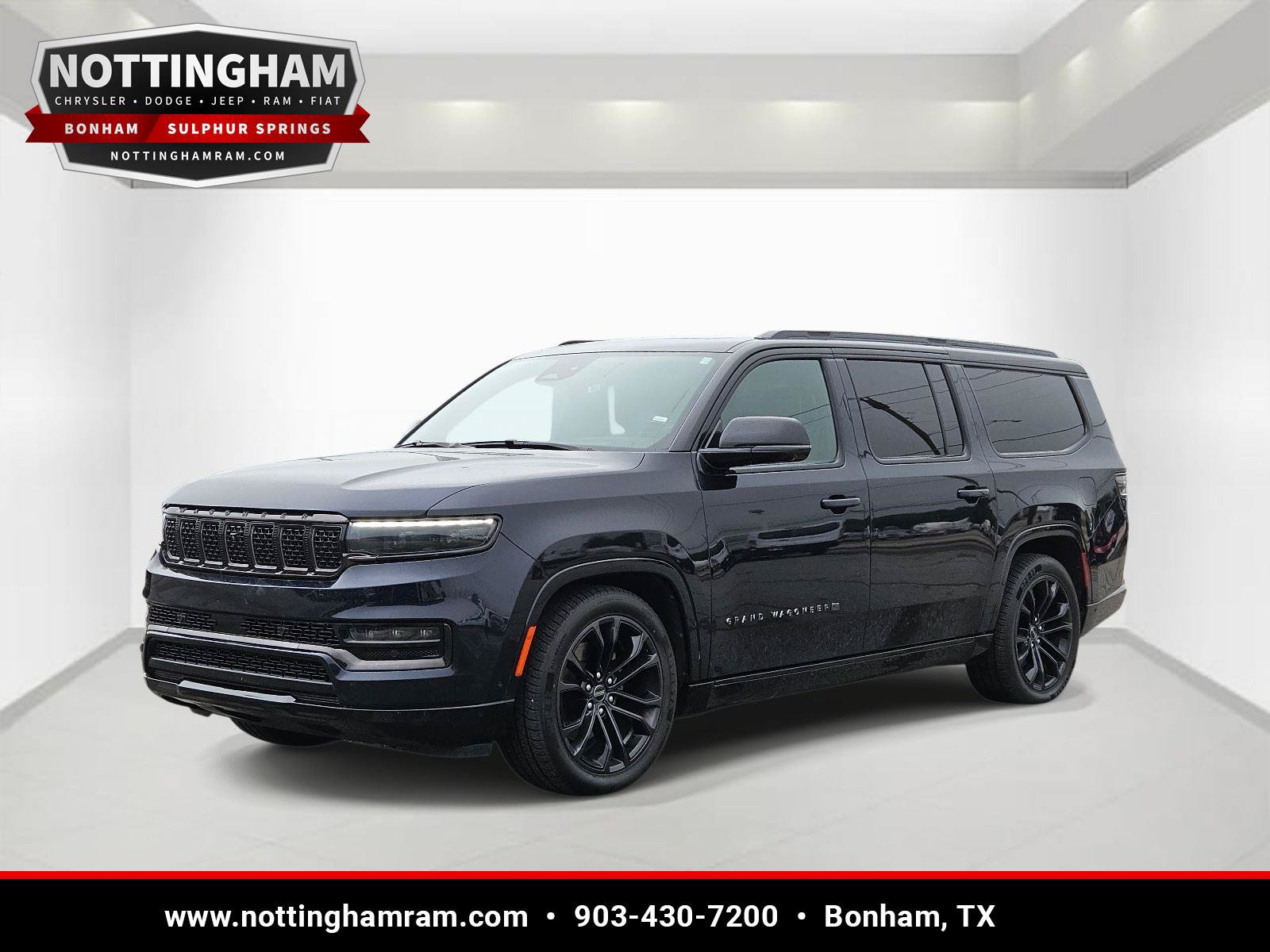 Used 2024 Jeep Grand Wagoneer L Series II w/ Quick Order Packagew 28T AWD/4WD image 3