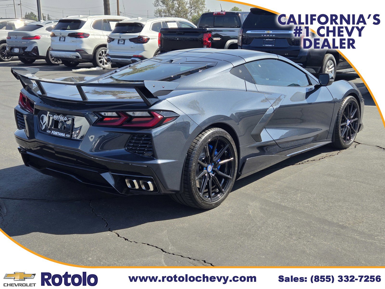 Used 2021 Chevrolet Corvette Stingray Premium Cpe w/ Z51 Performance Package image 7