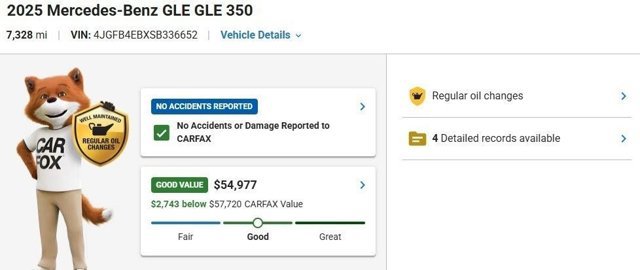 Used 2025 Mercedes-Benz GLE 350 4MATIC image 3