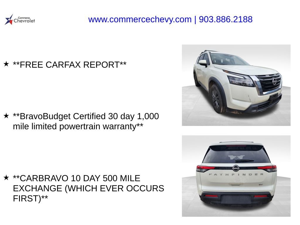 Used 2022 Nissan Pathfinder SV image 4