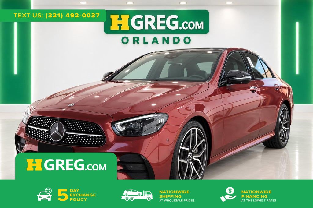 Used 2022 Mercedes-Benz E 350 Sedan w/ Exterior Lighting Package