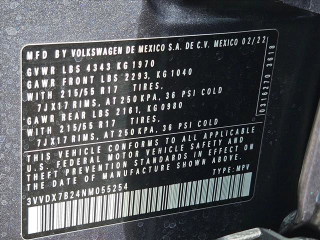 Used 2022 Volkswagen Taos S image 22