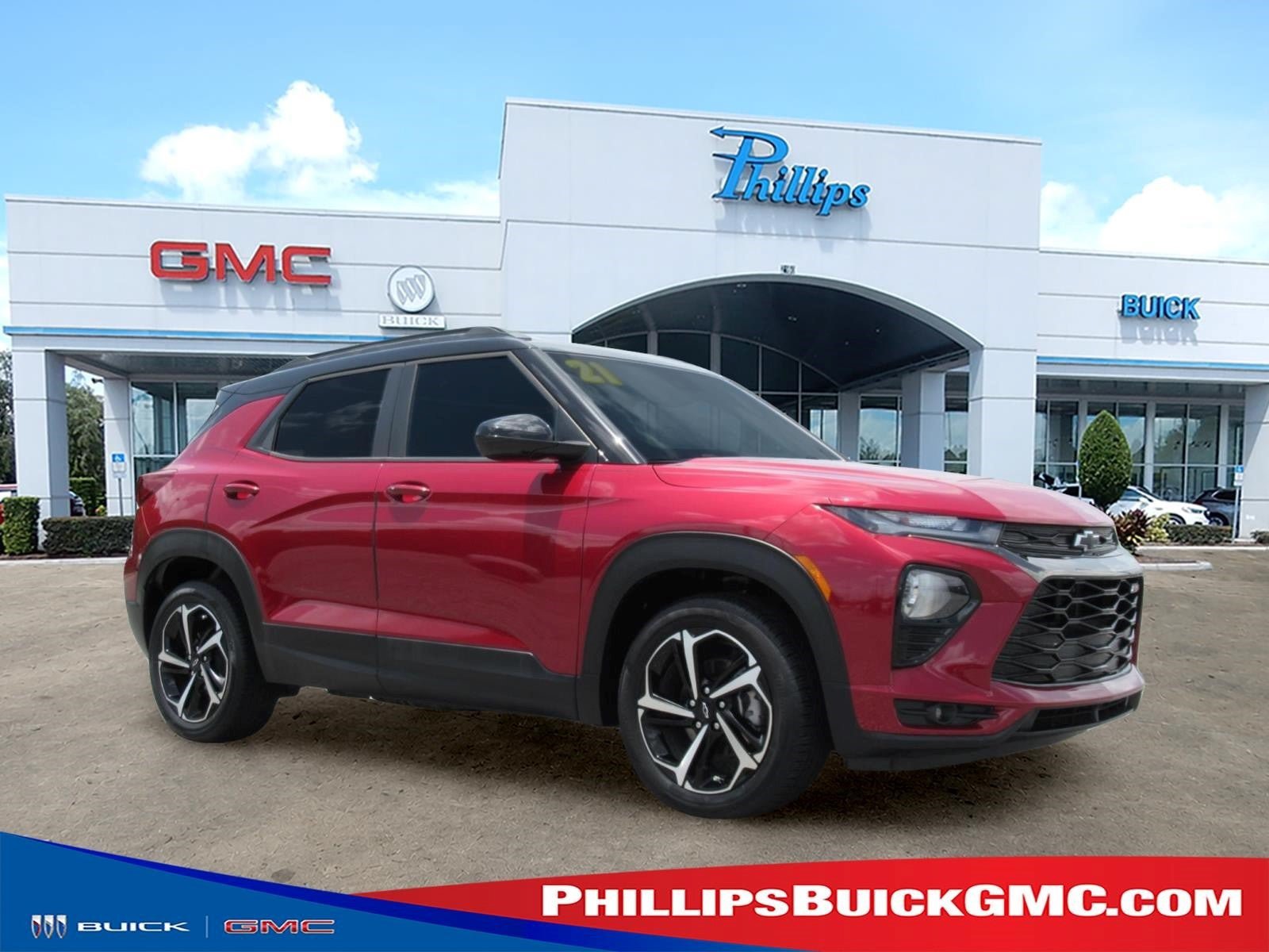 Used 2021 Chevrolet TrailBlazer RS w/ Technology Package FWD image 1