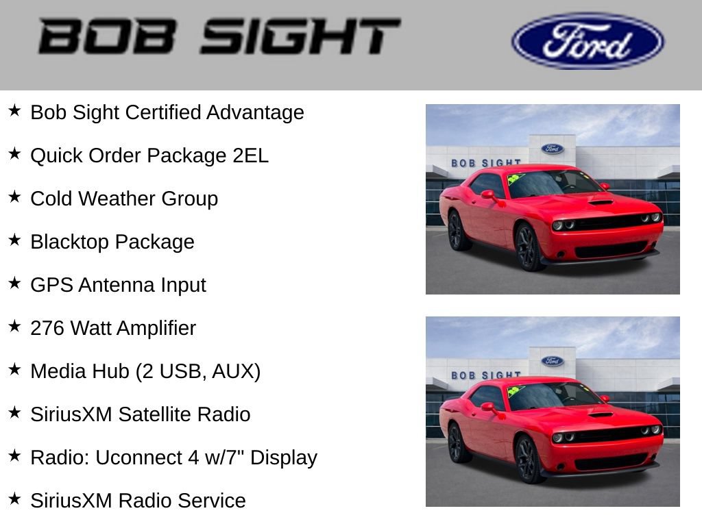 Used 2023 Dodge Challenger GT w/ Blacktop Package RWD video 3