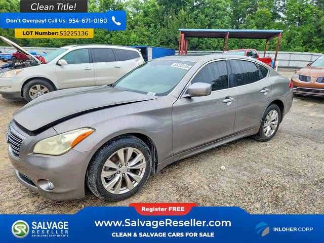 Used 2012 INFINITI M37 w/ Premium Pkg RWD image 1
